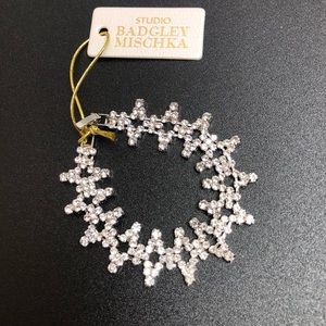 Studio Badgley Mischka Crystal Pattern Bracelet